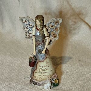 2008 Element Gardening Angel Figurine, Pavilion Gift Co.